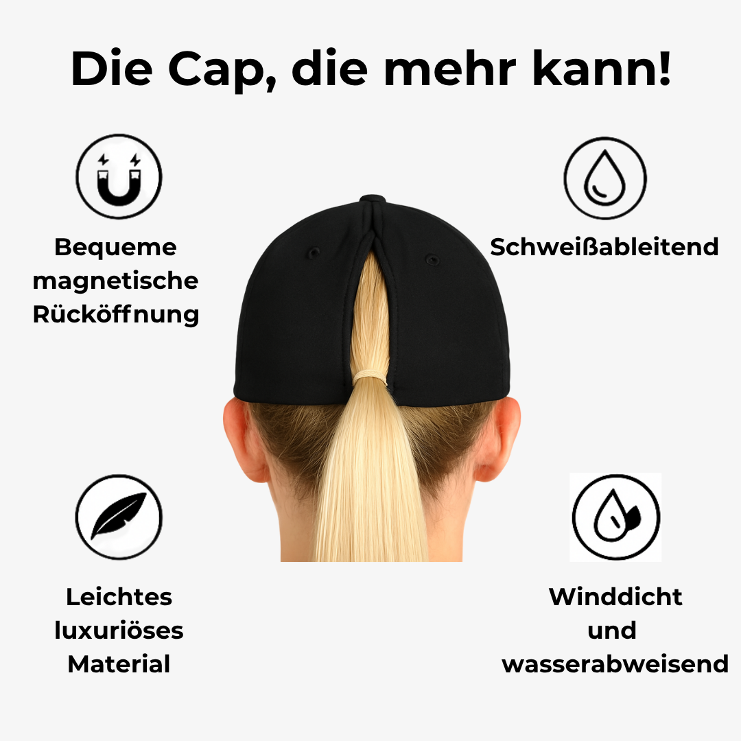 Temanu Motion™-Magnetische Zopf-Cap für Frauen | Flexibel & Stylisch