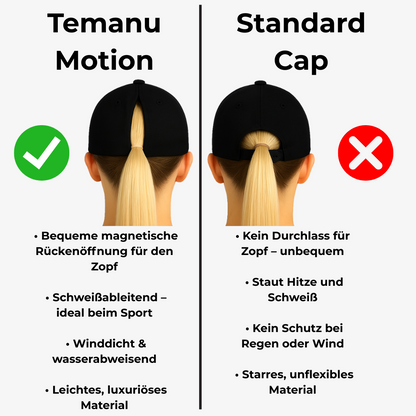 Temanu Motion™-Magnetische Zopf-Cap für Frauen | Flexibel & Stylisch